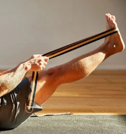 BAHE Yoga Strap Long - 2.4m - Moonlight Multi-coloured -Fitness Supplies Store BAHE Yoga Strap Long Moonlight Lifestyle 06