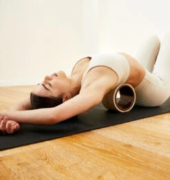 BAHE Yoga Wheel - Dusty Beige - Mini -Fitness Supplies Store BAHE Yoga Wheel Dusty Beige Mini Lifestyle 05