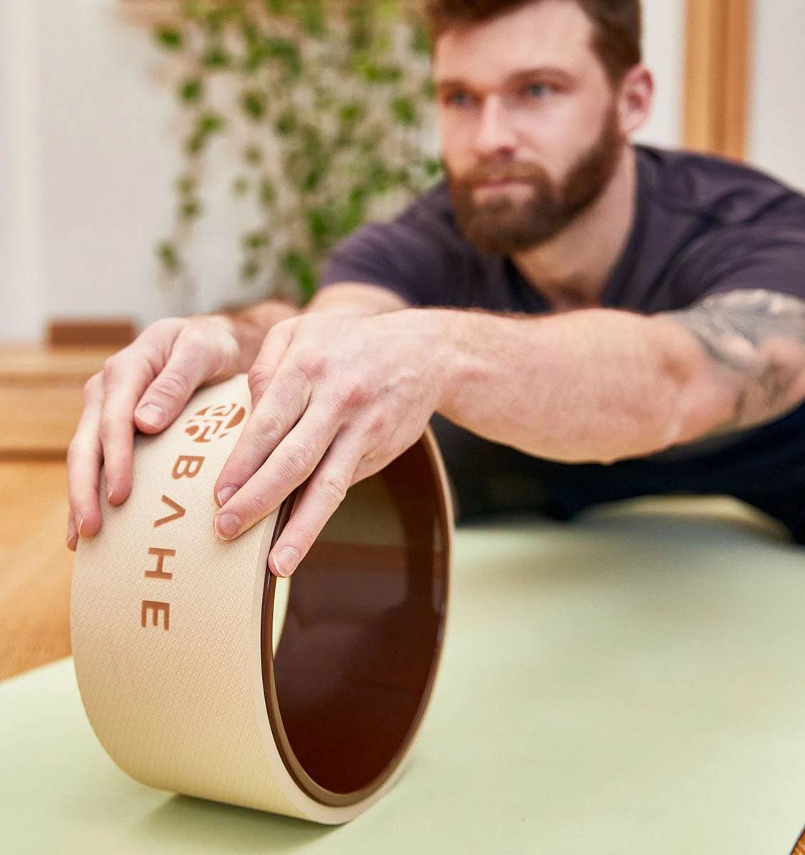 BAHE Yoga Wheel - Dusty Beige - Regular 7 BAHE Yoga Wheel - Dusty Beige - Regular - Image 5