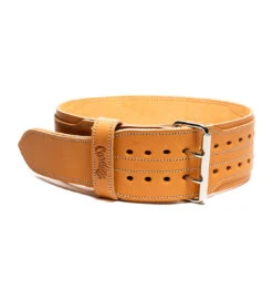 Cardillo 450R Stock Powerlifting Weight Lifting Belt - Natural