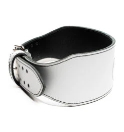 Cardillo Men's 310DL Custom Weight Lifting Belt With Cardillo Logo Embroidery - White 12 Cardillo Men's 310DL Custom Weight Lifting Belt With Cardillo Logo Embroidery - White -Fitness Supplies Store Cardillo Mens 310DL Custom Weight Lifting Belt with Cardillo Logo Embroidery White Product 03