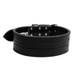 Cardillo Men's 410DL Stock Powerlifting Weight Lifting Belt - Black