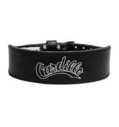 Cardillo Women's 310DL Custom Weight Lifting Belt With Cardillo Logo Embroidery - Black