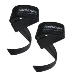 Harbinger 21.5" BIG GRIP Padded Lifting Straps - Black