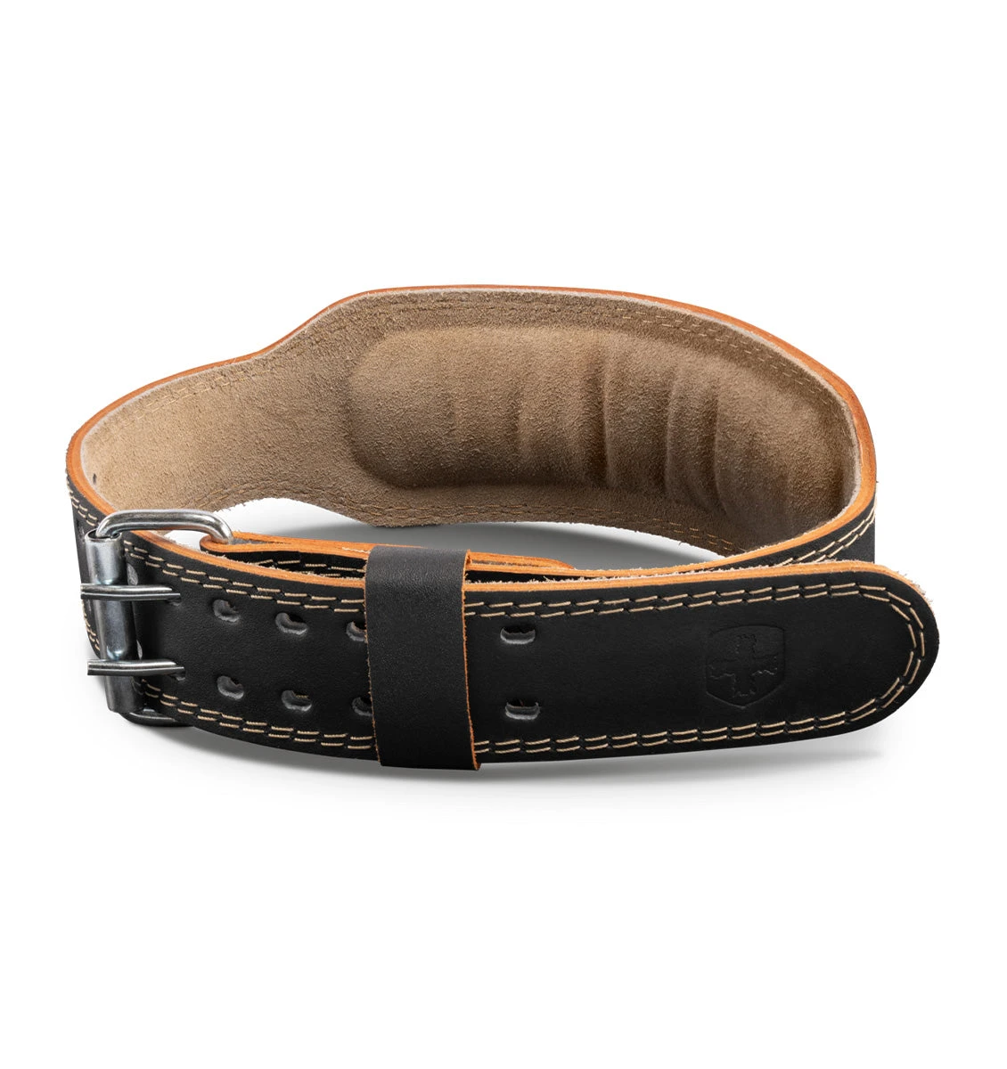 Harbinger 4" Padded Leather Weight Lifting Belt 2.0 - Black 6 Harbinger 4" Padded Leather Weight Lifting Belt 2.0 - Black - Image 4