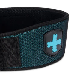 Harbinger Women's 4.5" HexCore Weight Lifting Belt - Light Blue -Fitness Supplies Store Harbinger Hexcore Weight Lifting Belt Womens Light Blue 03