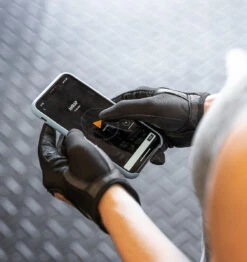 Harbinger Women's Power Protect Weight Lifting Gloves - Black -Fitness Supplies Store Harbinger Power Protect Gloves Womens Black Lifestyle 09