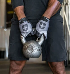 Harbinger Men's Shield Protect Weight Lifting Gloves - Black (Clearance) -Fitness Supplies Store Harbinger Shield Protect Gloves Mens Black Lifestyle 07