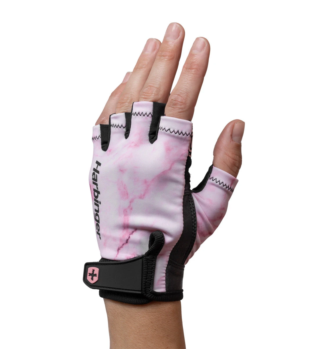 Harbinger Women's Pro Weight Lifting Gloves 3.0 - Rose Quartz 5 Harbinger Women's Pro Weight Lifting Gloves 3.0 - Rose Quartz - Image 3