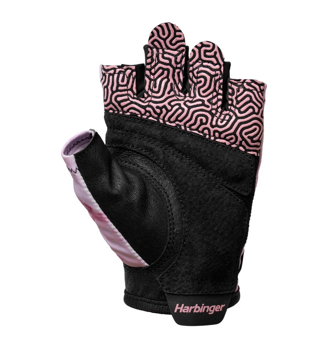 Harbinger Women's Pro Weight Lifting Gloves 3.0 - Rose Quartz 4 Harbinger Women's Pro Weight Lifting Gloves 3.0 - Rose Quartz - Image 2