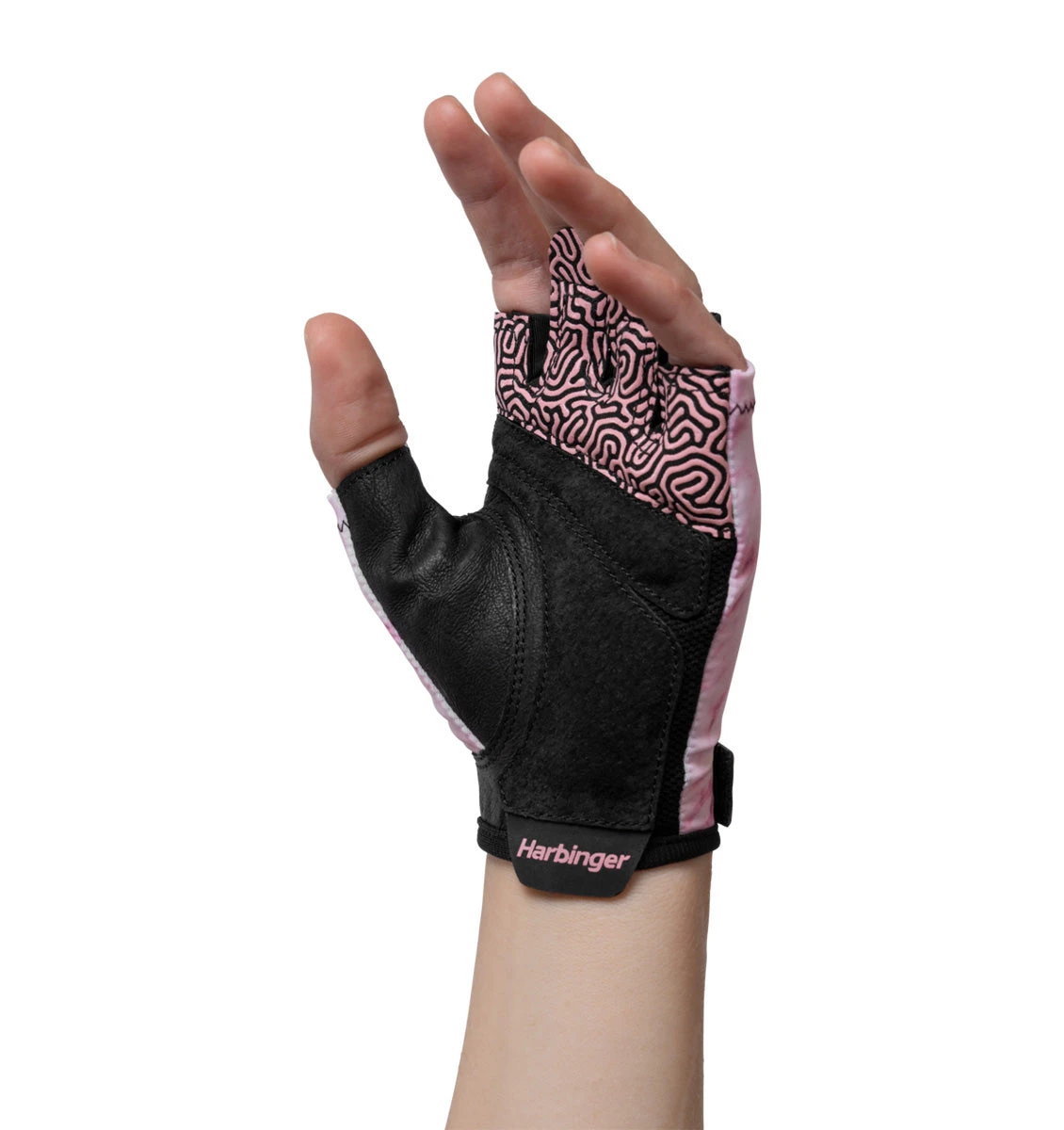 Harbinger Women's Pro Weight Lifting Gloves 3.0 - Rose Quartz 6 Harbinger Women's Pro Weight Lifting Gloves 3.0 - Rose Quartz - Image 4