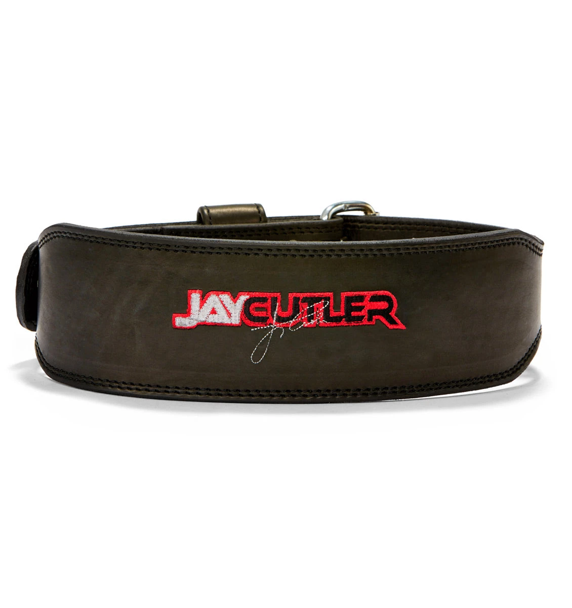 Jay Cutler Signature 4" Leather Weight Lifting Belt - Black 3 Jay Cutler Signature 4" Leather Weight Lifting Belt - Black