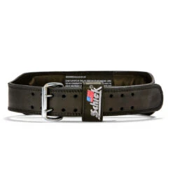 Jay Cutler Signature 4" Leather Weight Lifting Belt - Black 11 Jay Cutler Signature 4" Leather Weight Lifting Belt - Black -Fitness Supplies Store J2014 Schiek Jay Cutler Custom Weight Lifting Belt Front