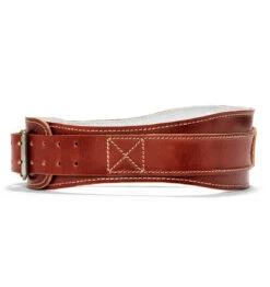 Schiek 4" Power Leather Contour Weight Lifting Belt - Natural Leather