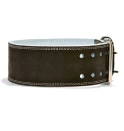 Schiek Competition Power Weight Lifting Belt - 9mm - Black - Double Prong Buckle -Fitness Supplies Store L6010 Schiek Competition Power Weight Lifting Belt Double Prong Side