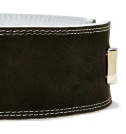 Schiek Lever Power Weight Lifting Belt - 9mm - Black -Fitness Supplies Store L7010 Schiek Lever Power Lifting Weight Lifting Belt Side Close Up