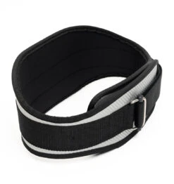 LOBOCKI X Schiek CF3006 Carbon Fibre Contour Weight Lifting Belt - Silver -Fitness Supplies Store LOBOCKI x Schiek CF3006 Carbon Fibre Contour Weight Lifting Belt Silver 05