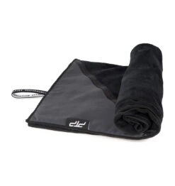 PTP Microfibre Action Towel - Large - Jet Black