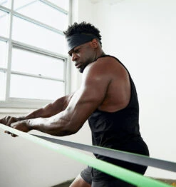 PTP SuperBand Dual Colour - Medium -Fitness Supplies Store PTP SuperBand Dual Colour Medium Lifestyle 02