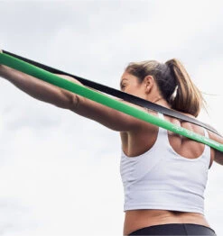 PTP SuperBand Dual Colour - Medium -Fitness Supplies Store PTP SuperBand Dual Colour Medium Lifestyle 04