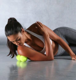 PTP Track Ball - Soft -Fitness Supplies Store PTP Track Ball Soft Action Shot 2