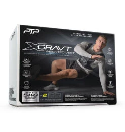 PTP XGravity Weighted Vest Combo - 5kg -Fitness Supplies Store PTP XGravity Weighted Vest Combo 5kg 14