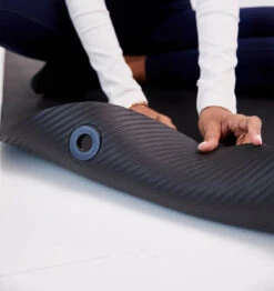 PTP XL Workout Mat - 10mm - Black -Fitness Supplies Store PTP XL Workout Mat 10mm Black Lifestyle 05