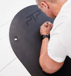 PTP XL Workout Mat - 10mm - Black -Fitness Supplies Store PTP XL Workout Mat 10mm Black Lifestyle 07