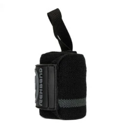 Rehband 18" X-RX Wrist Wraps - Carbon/Black -Fitness Supplies Store Rehband X RX Wrist Wraps 18 inch Carbon Black 02