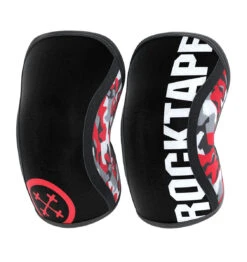 RockTape Assassins Knee Sleeves - 7mm - Red Camo