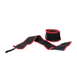 RockTape 22" RockWrist Wraps - Black/Red