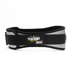 Ronnie Coleman Signature Series CF4004 Carbon Fibre Contour Weight Lifting Belt - Silver