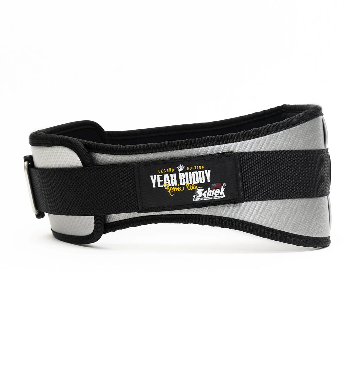 Ronnie Coleman Signature Series CF4006 Carbon Fibre Contour Weight Lifting Belt - Silver 3 Ronnie Coleman Signature Series CF4006 Carbon Fibre Contour Weight Lifting Belt - Silver