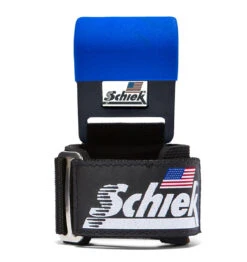 Schiek Power Lifting Hooks -Fitness Supplies Store Schiek Power Lifting Hooks Blue Product 01