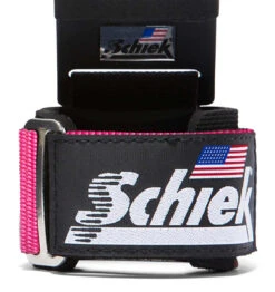 Schiek Power Lifting Hooks -Fitness Supplies Store Schiek Power Lifting Hooks Pink Product 01