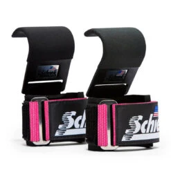 Schiek Power Lifting Hooks -Fitness Supplies Store Schiek Power Lifting Hooks Pink Product 06