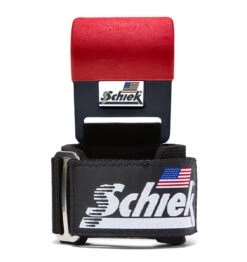 Schiek Power Lifting Hooks -Fitness Supplies Store Schiek Power Lifting Hooks Red Product 01