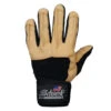 Schiek Power Series "Gel" Weight Lifting Gloves With Wrist Wraps - Leather/Black - Full Finger 1 Schiek Power Series "Gel" Weight Lifting Gloves With Wrist Wraps - Leather/Black - Full Finger -Fitness Supplies Store Schiek Power Series Lifting Gloves with Wrist Wraps Full Finger 01
