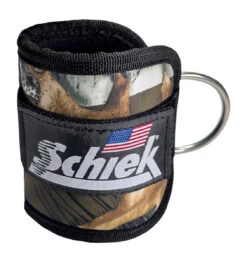 Schiek Premium Ankle Cuffs -Fitness Supplies Store Schiek Premium Ankle Cuffs Camo Product 02