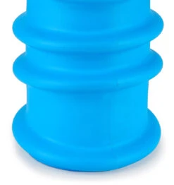 TriggerPoint CHARGE Foam Roller - 13" - Blue -Fitness Supplies Store TriggerPoint Charge Foam Roller Bottom Close Up