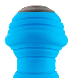 TriggerPoint CHARGE VIBE Vibrating Foam Roller - 7" - Blue 11 TriggerPoint CHARGE VIBE Vibrating Foam Roller - 7" - Blue -Fitness Supplies Store TriggerPoint Charge Vibe Vibrating Foam Roller Top Close Up