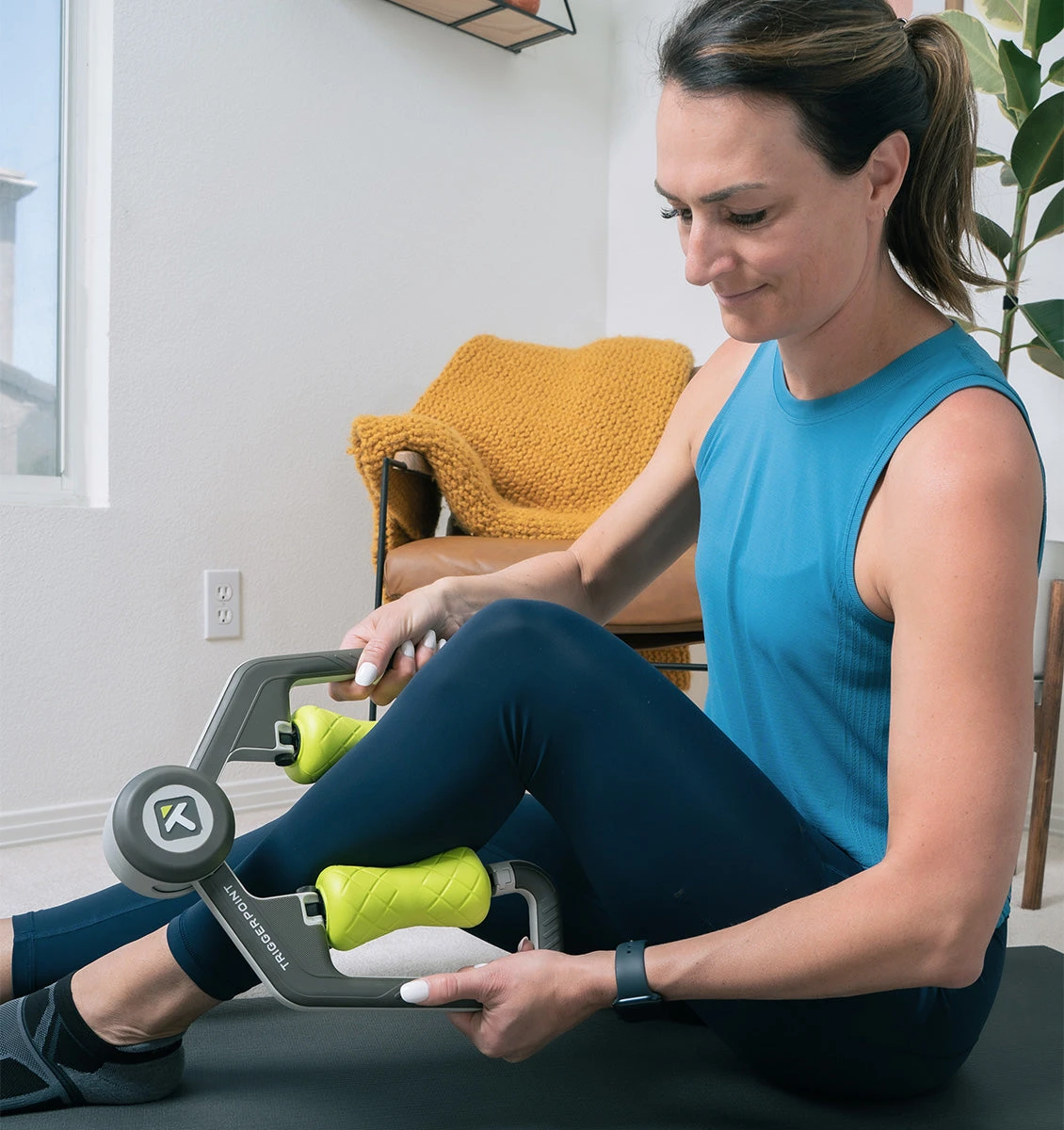 TriggerPoint FUSE Massager - Grey/Green 11 TriggerPoint FUSE Massager - Grey/Green - Image 10