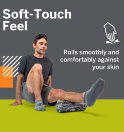 TriggerPoint Foundation Foam Roller - 12" - Orange/Grey -Fitness Supplies Store TriggerPoint Foundation Foam Roller 12 inch Orange Grey Lifestyle 04