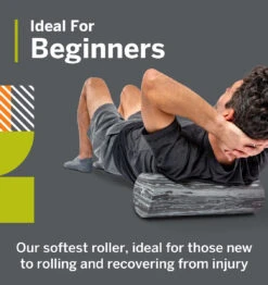 TriggerPoint Foundation Foam Roller - 18" - Orange/Grey 18 TriggerPoint Foundation Foam Roller - 18" - Orange/Grey -Fitness Supplies Store TriggerPoint Foundation Foam Roller 18 inch Orange Grey Lifestyle 01