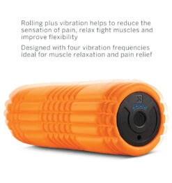 TriggerPoint GRID VIBE Plus Vibrating Foam Roller - 12" - Orange -Fitness Supplies Store TriggerPoint Grid Vibe Plus Vibrating Foam Roller 5