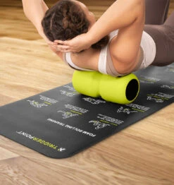 TriggerPoint Mobility Fitness Mat - 72" X 24" - Black -Fitness Supplies Store TriggerPoint Mobility Fitness Mat Lifestyle 01