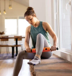 TriggerPoint STK VIBE Vibrating Massage Stick - 20" - Orange 26 TriggerPoint STK VIBE Vibrating Massage Stick - 20" - Orange -Fitness Supplies Store TriggerPoint STK Vibe Vibrating Massage Stick Lifestyle 02