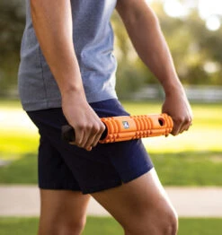 TriggerPoint STK VIBE Vibrating Massage Stick - 20" - Orange 30 TriggerPoint STK VIBE Vibrating Massage Stick - 20" - Orange -Fitness Supplies Store TriggerPoint STK Vibe Vibrating Massage Stick Lifestyle 06