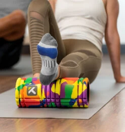 TriggerPoint GRID 1.0 Foam Roller - 13" - Rainbow 10 TriggerPoint GRID 1.0 Foam Roller - 13" - Rainbow -Fitness Supplies Store TriggerPoint The Grid 1.0 Foam Roller Rainbow Lifestyle 01