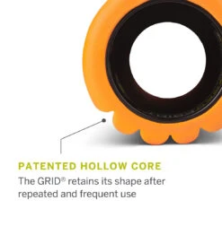 TriggerPoint Travel GRID Foam Roller - 10" - Orange 21 TriggerPoint Travel GRID Foam Roller - 10" - Orange -Fitness Supplies Store TriggerPoint Travel Grid Foam Roller Orange 04